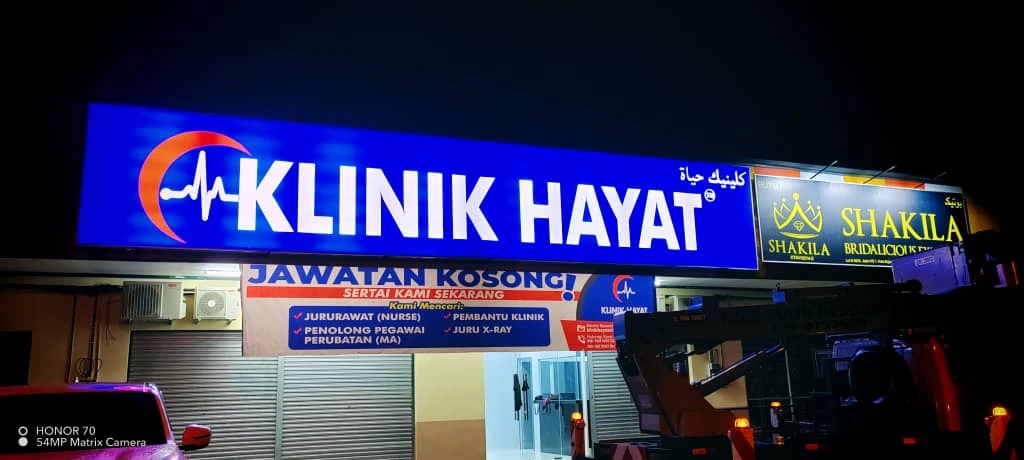 Lightboard Signboard expert Kota Bharu Kelantan