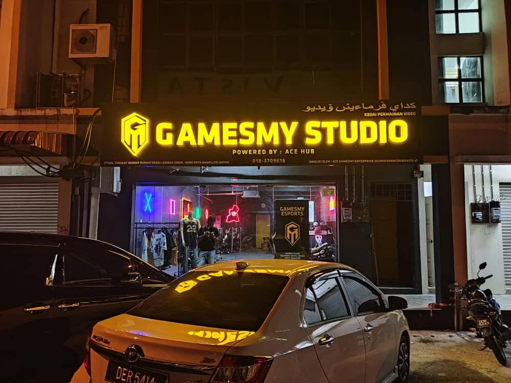 Signboard 3D LED Box up lettering Kota Bharu Kelantan