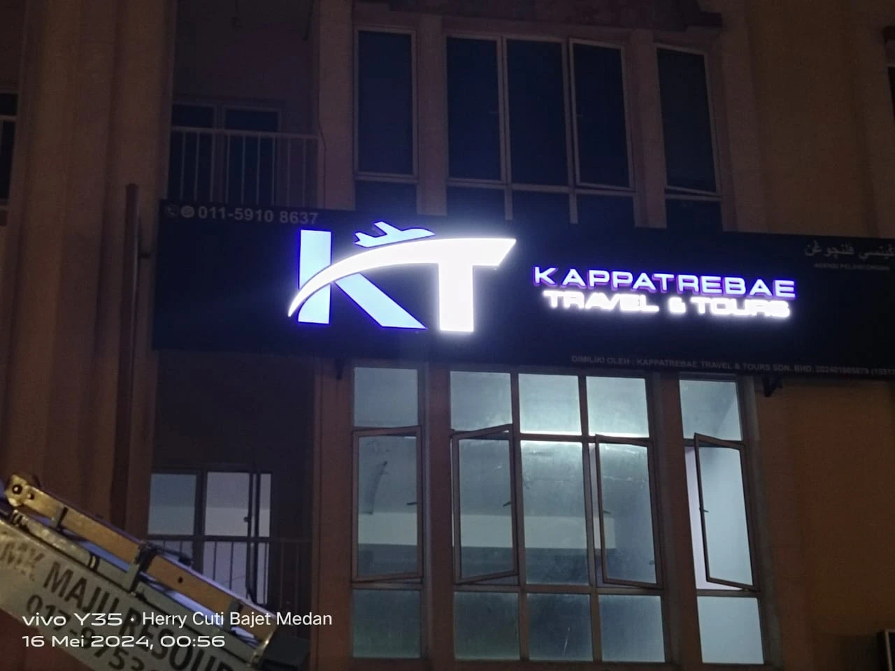 Signboard 3D LED Box up lettering Kota Bharu Kelantan