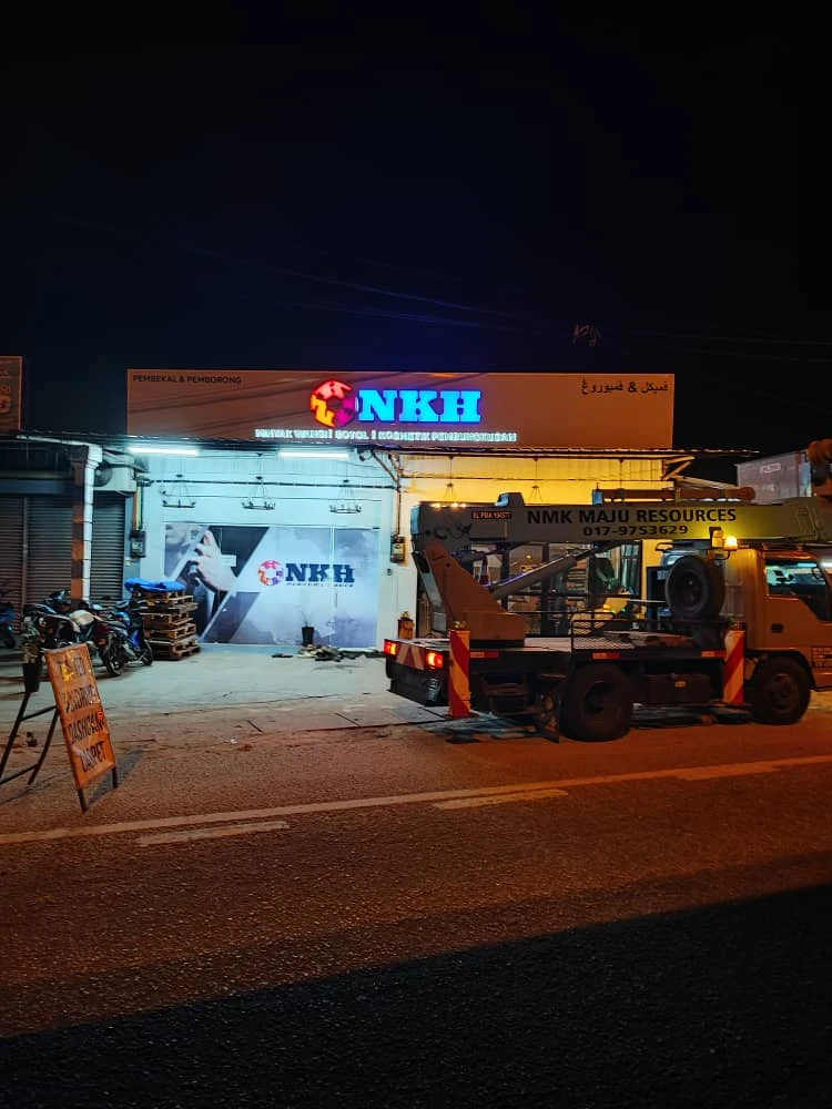 Signboard 3D LED Box up lettering Kota Bharu Kelantan