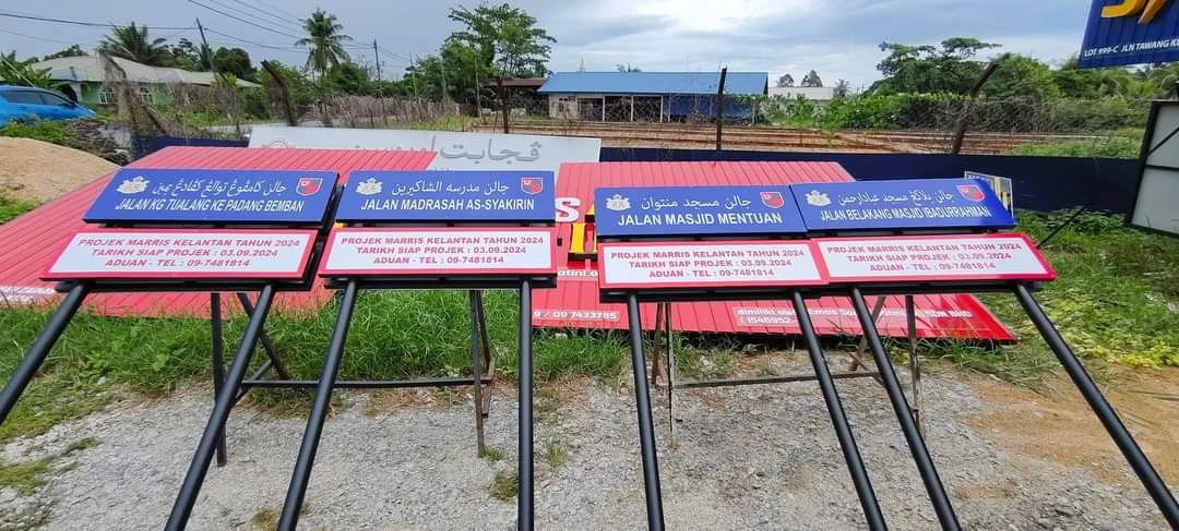 Project Projek Signboard Expert Kota Bharu Kelantan tepi jalan