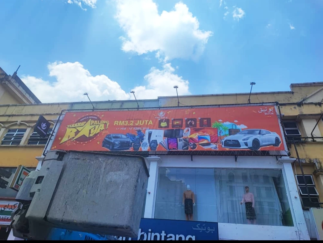 Signboard Zig Zag 2